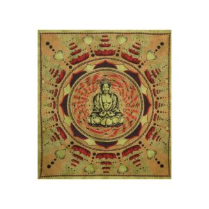 Tenture Budha on Lotus