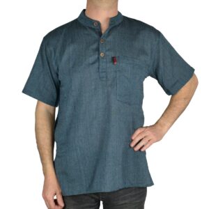 Chemise uni manche courte