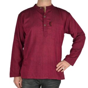 Chemise unie Népali