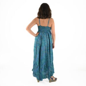 Robe longue imprimée