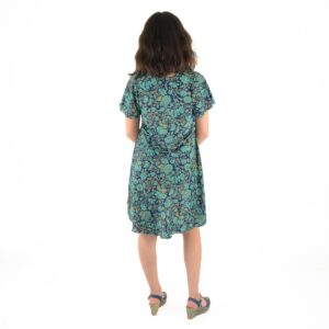 Robe polyester imprimée