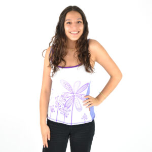 Débardeur imprimé coton Jersey