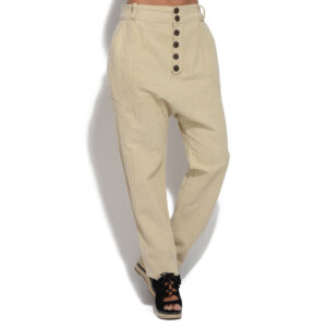 Pantalon droit coton