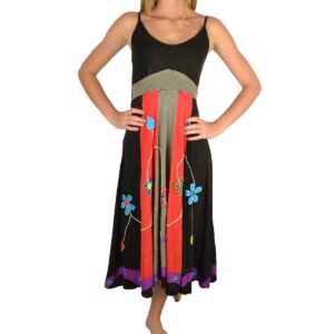Robe longue viscose