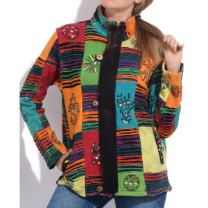 Veste patchwork