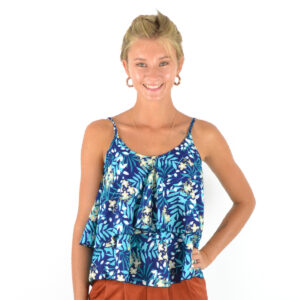 Top Imprimé polyester