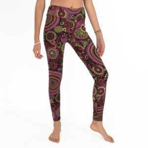 Legging imprimé Mandala Coton