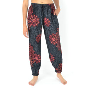 Pantalon imprimé Mandala coton