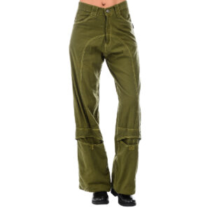 Pantalon uni coton