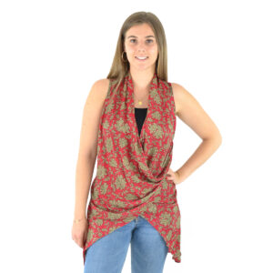 Haut polyester imprimé