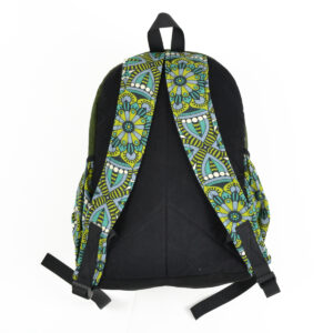 Sac à dos imprimé coton