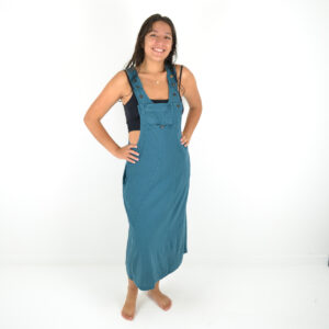 Robe longue salopette