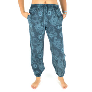 Pantalon imprimé coton