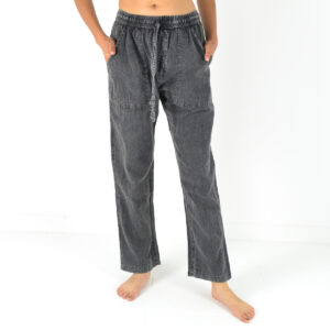 Pantalon uni coton