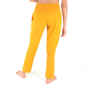 Pantalon uni coton