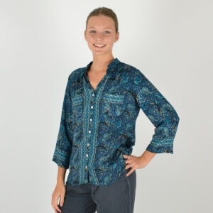 Chemisier imprimé Polyester