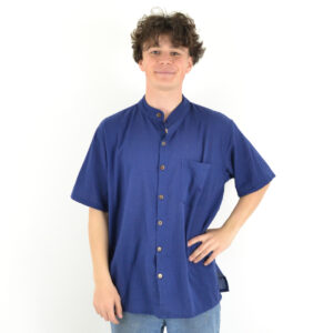 Chemise unie Népali