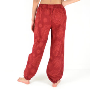 Pantalon imprimé coton
