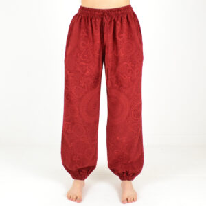 Pantalon imprimé coton